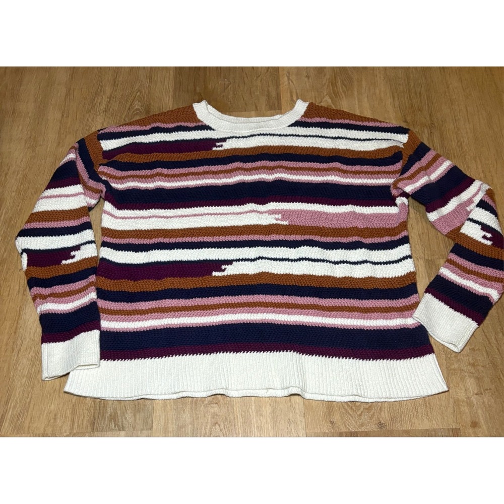 Natural Reflections Striped‎ Sweater